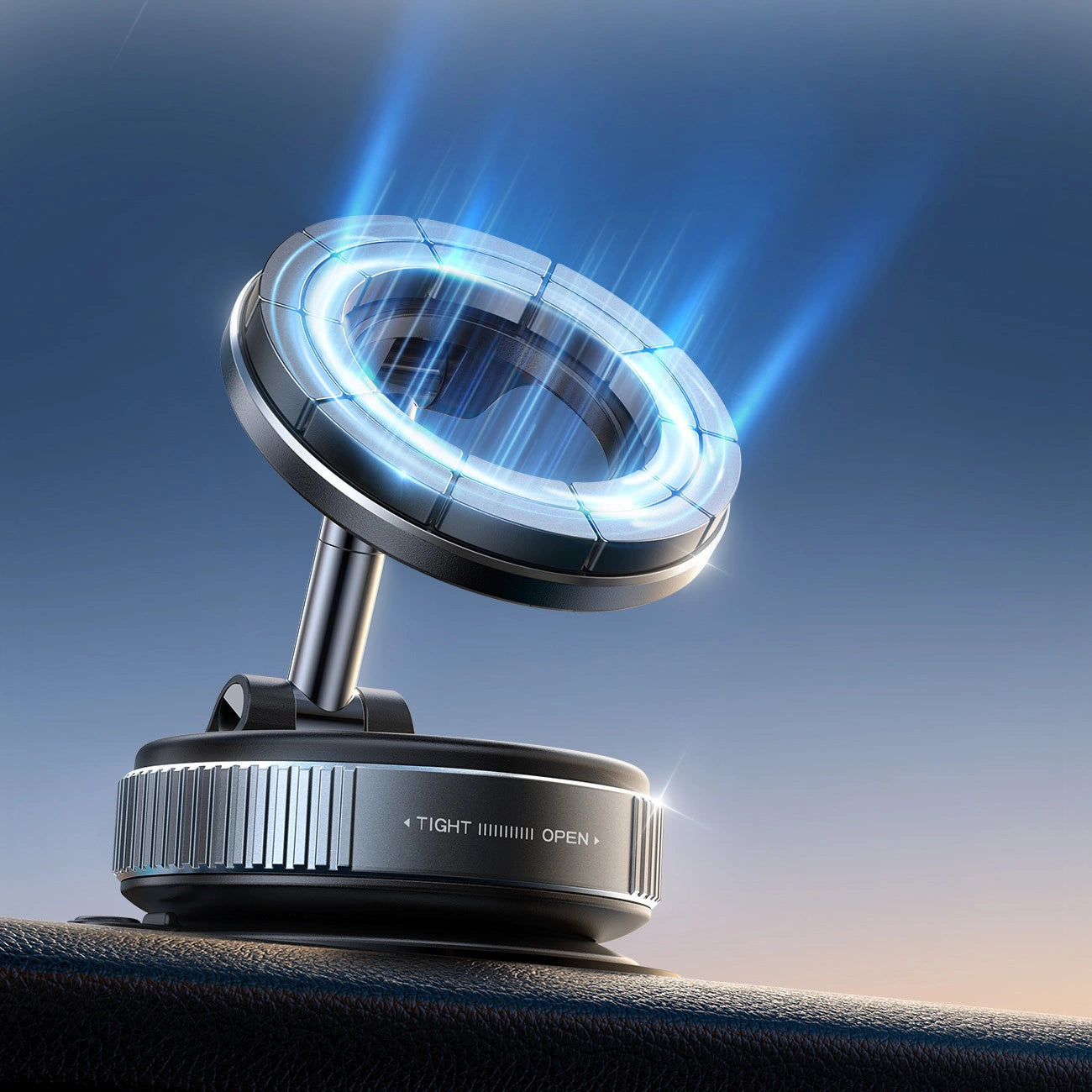 Joyroom JR-ZS501 Magnetische Autohalterung Kompatibel mit MagSafe für Armaturenbrett - Dunkelgrau