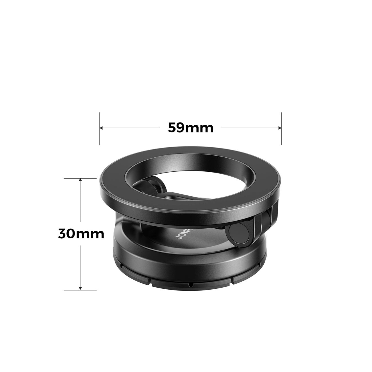 Joyroom JR-ZS505 Magnetische Armaturenbretthalterung, kompatibel mit MagSafe – Schwarz