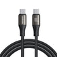 Joyroom Light-Speed Serie S-A25 USB-C / USB-C Kabel 100W 1,2m - schwarz