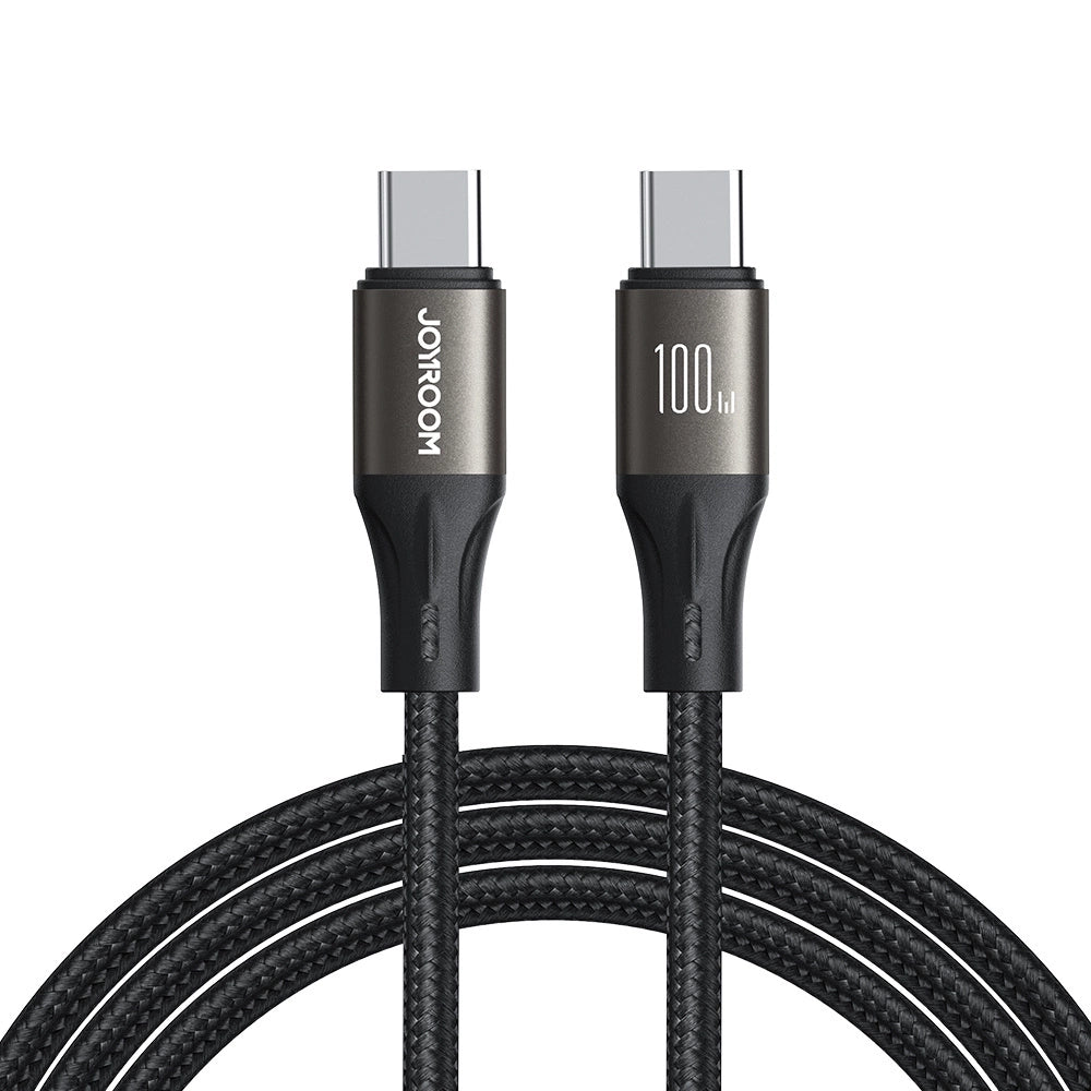 Joyroom Light-Speed Serie S-A25 USB-C / USB-C Kabel 100W 1,2m - schwarz