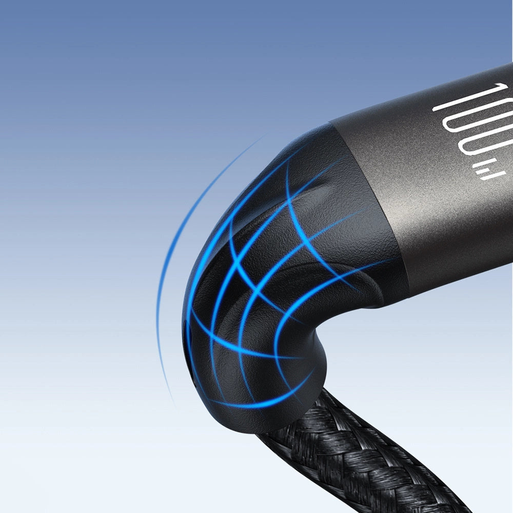 Joyroom Light-Speed Serie S-A25 USB-C / USB-C Kabel 100W 1,2m - schwarz