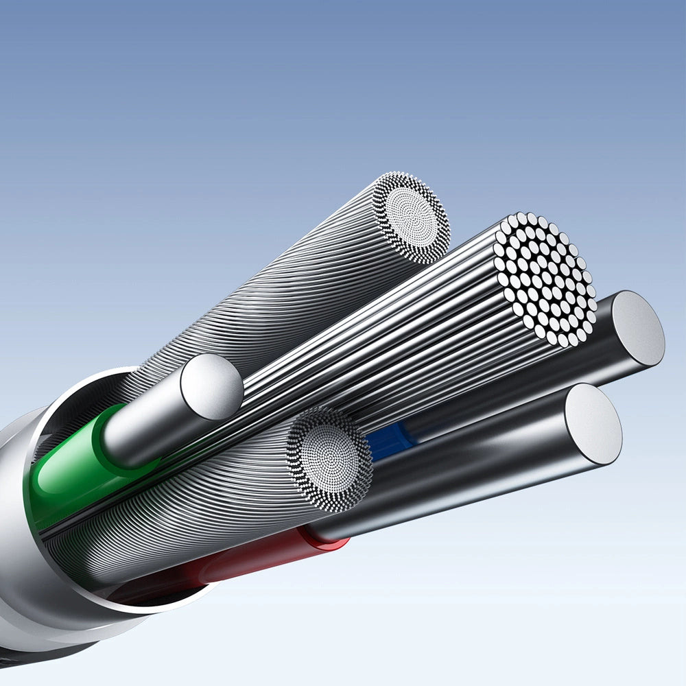 Joyroom Light-Speed Serie S-A25 USB-C / USB-C Kabel 100W 1,2m - schwarz