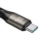 Joyroom Light-Speed Serie S-A25 USB-C / USB-C Kabel 100W 1,2m - schwarz