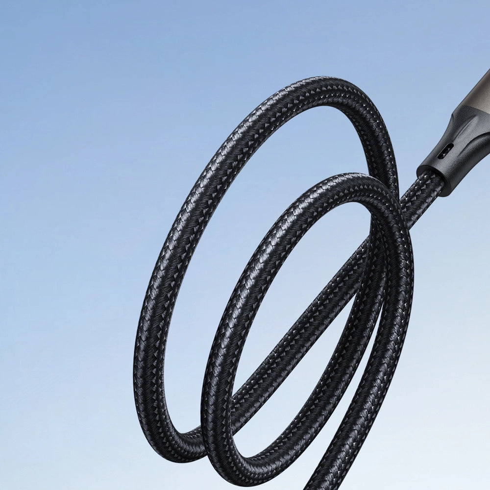 Joyroom Light-Speed Serie S-A25 USB-C / USB-C Kabel 100W 1,2m - schwarz