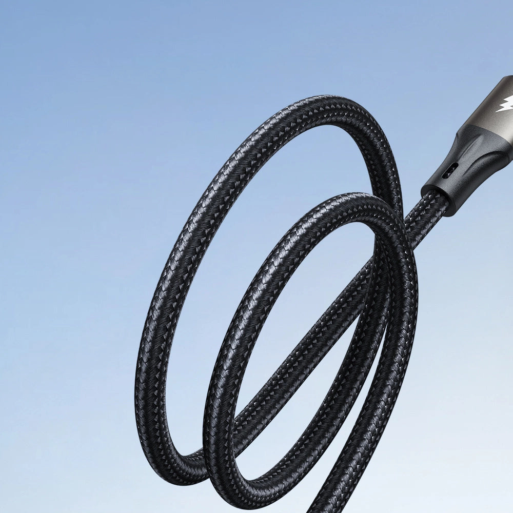 Joyroom Light-Speed Series S-A25 USB-A/USB-C Kabel 100W 1,2m - schwarz