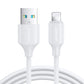 Joyroom Long-Lasting Series A9 USB-A / Lightning 2,4A-Kabel 1 m – weiß