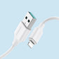 Joyroom Long-Lasting Series A9 USB-A / Lightning 2,4A-Kabel 1 m – weiß