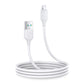 Joyroom Long-Lasting Series A9 USB-A / Lightning 2,4A-Kabel 1 m – weiß