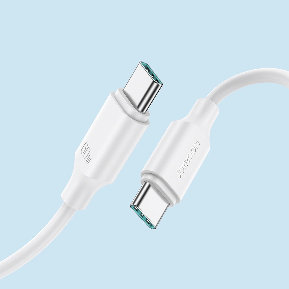 Joyroom Long-Lasting Series A9 USB-C / USB-C PD QC-Kabel 60W 3A 1m - Schwarz