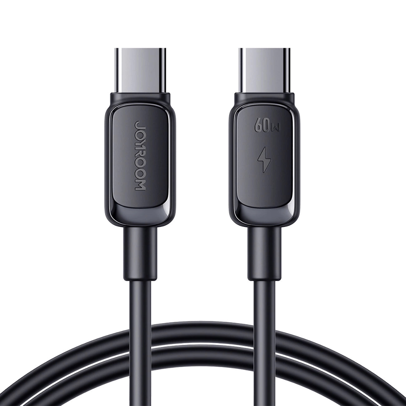 Joyroom Multi-Color Serie A14 USB-C / USB-C 60W Kabel 1,2 m - Schwarz
