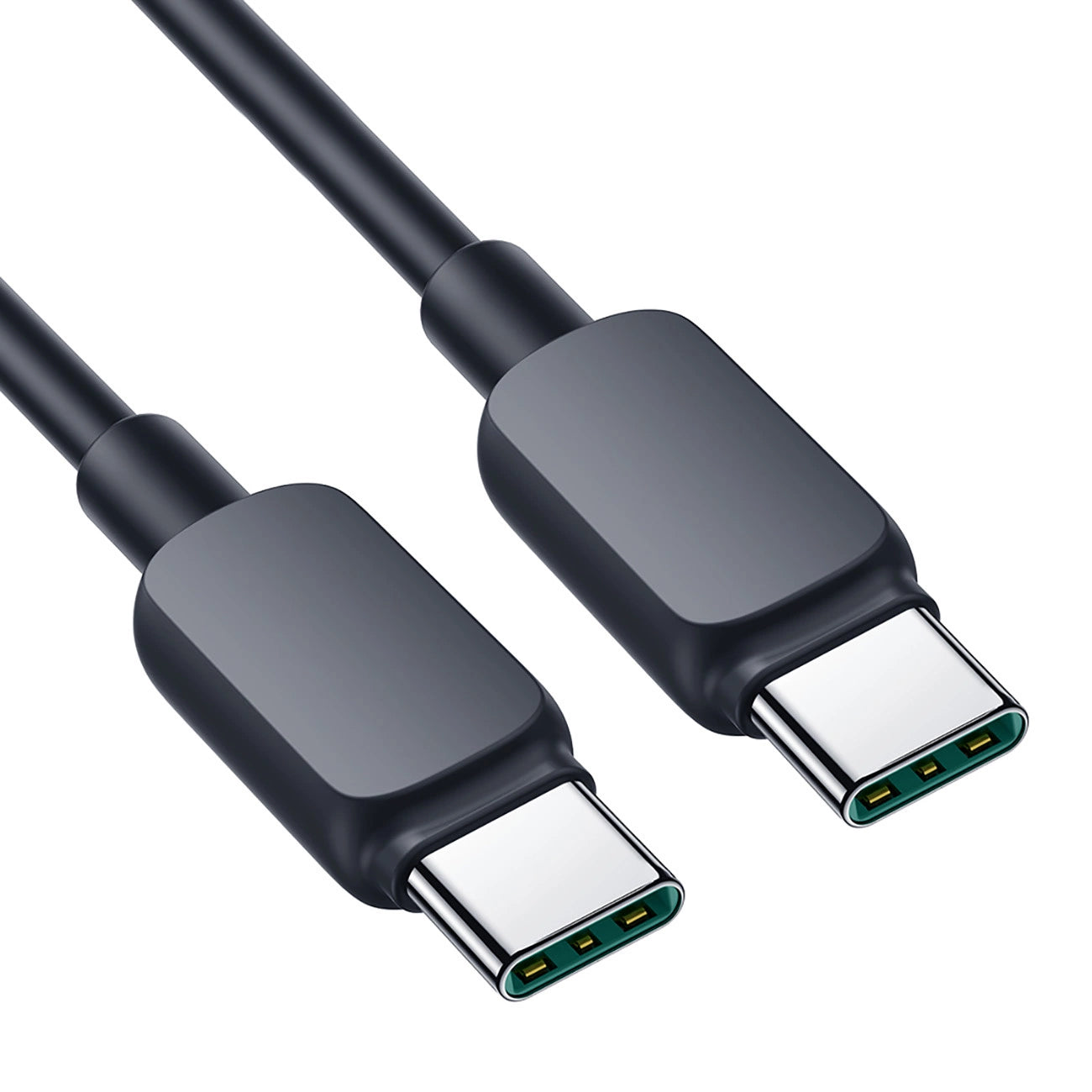 Joyroom Multi-Color Serie A14 USB-C / USB-C 60W Kabel 1,2 m - Schwarz