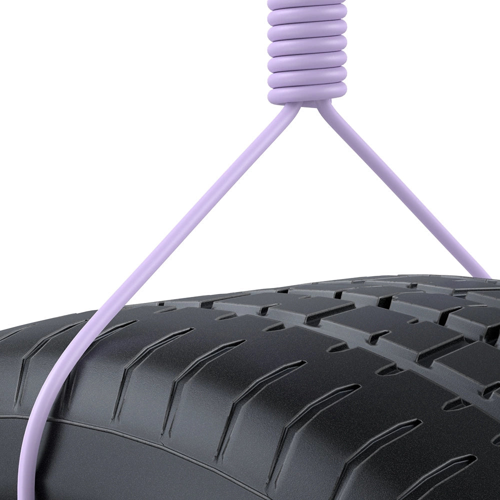 Joyroom Multi-Color Series A14 Lightning / USB-A 2,4A 1,2 m Kabel - Lila