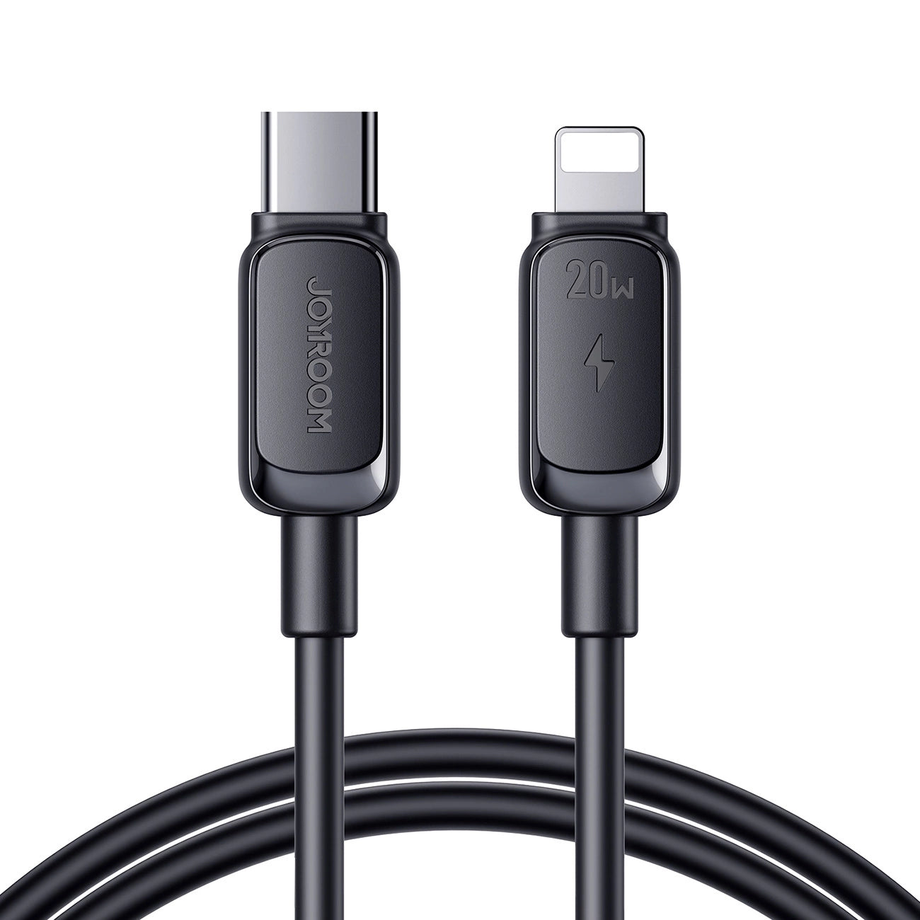 Joyroom Multi-Color Series A14 USB-C/ Lightning 20W Kabel 1,2 m – Schwarz