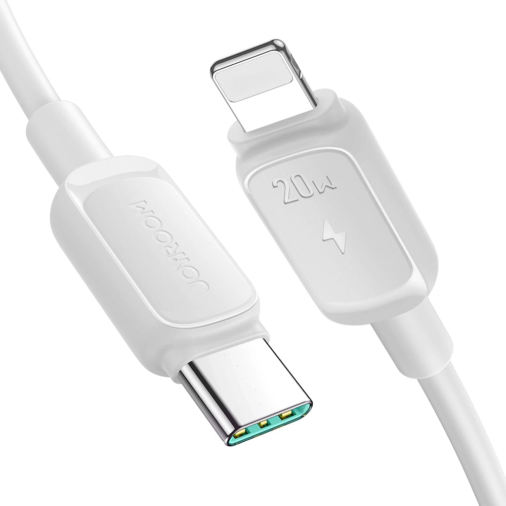Joyroom Multi-Color Series A14 USB-C / Lightning 30W Kabel 1,2 m - weiß