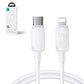 Joyroom Multi-Color Series A14 USB-C / Lightning 30W Kabel 1,2 m - weiß