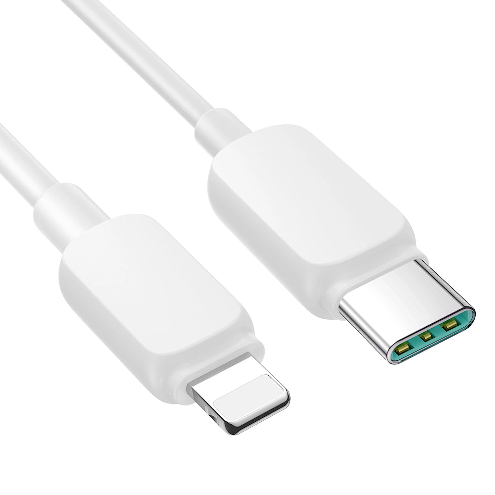 Joyroom Multi-Color Series A14 USB-C / Lightning 30W Kabel 1,2 m - weiß
