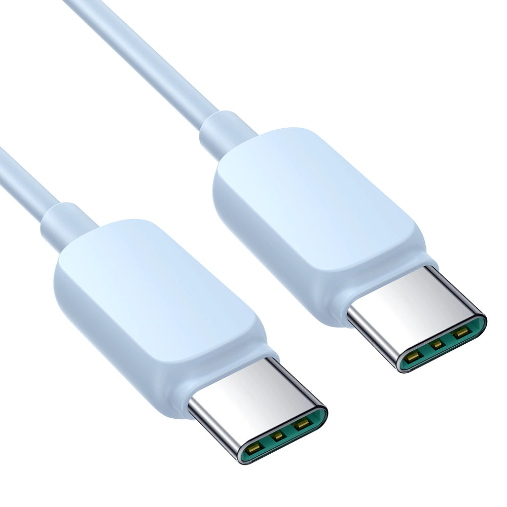 Joyroom Multi-Color Series A14 USB-C/USB-C-Kabel 100 W 1,2 m – Blau