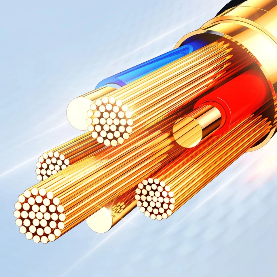 Joyroom Multi-Use Series S-A18 3in1 USB-A – Lightning /USB-C/Micro-USB-Kabel 0,3 m – Schwarz