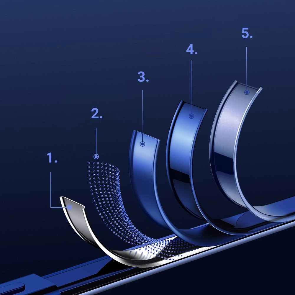 Joyroom New Beautiful Series Ultra Thin Clear Metallic Frame Case für iPhone 12 Pro Max Grün (JR-BP796)