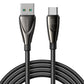 Joyroom Pioneer Series SA31-AC6 USB-A / USB-C Kabel 100W 1,2m - Schwarz