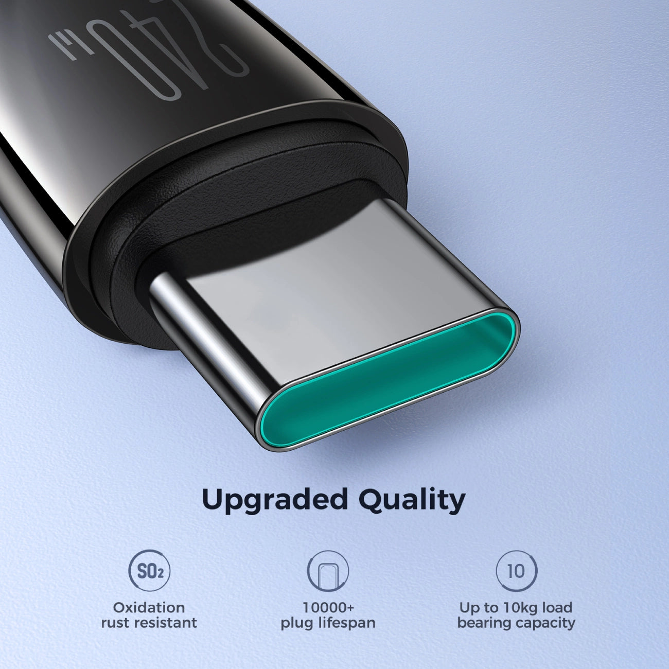 Joyroom Pioneer Series SA31-CC5 USB-C / USB-C 240W Kabel 1,2m - Schwarz