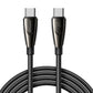 Joyroom Pioneer Series SA31-CC5 USB-C / USB-C 240W Kabel 1,2m - Schwarz