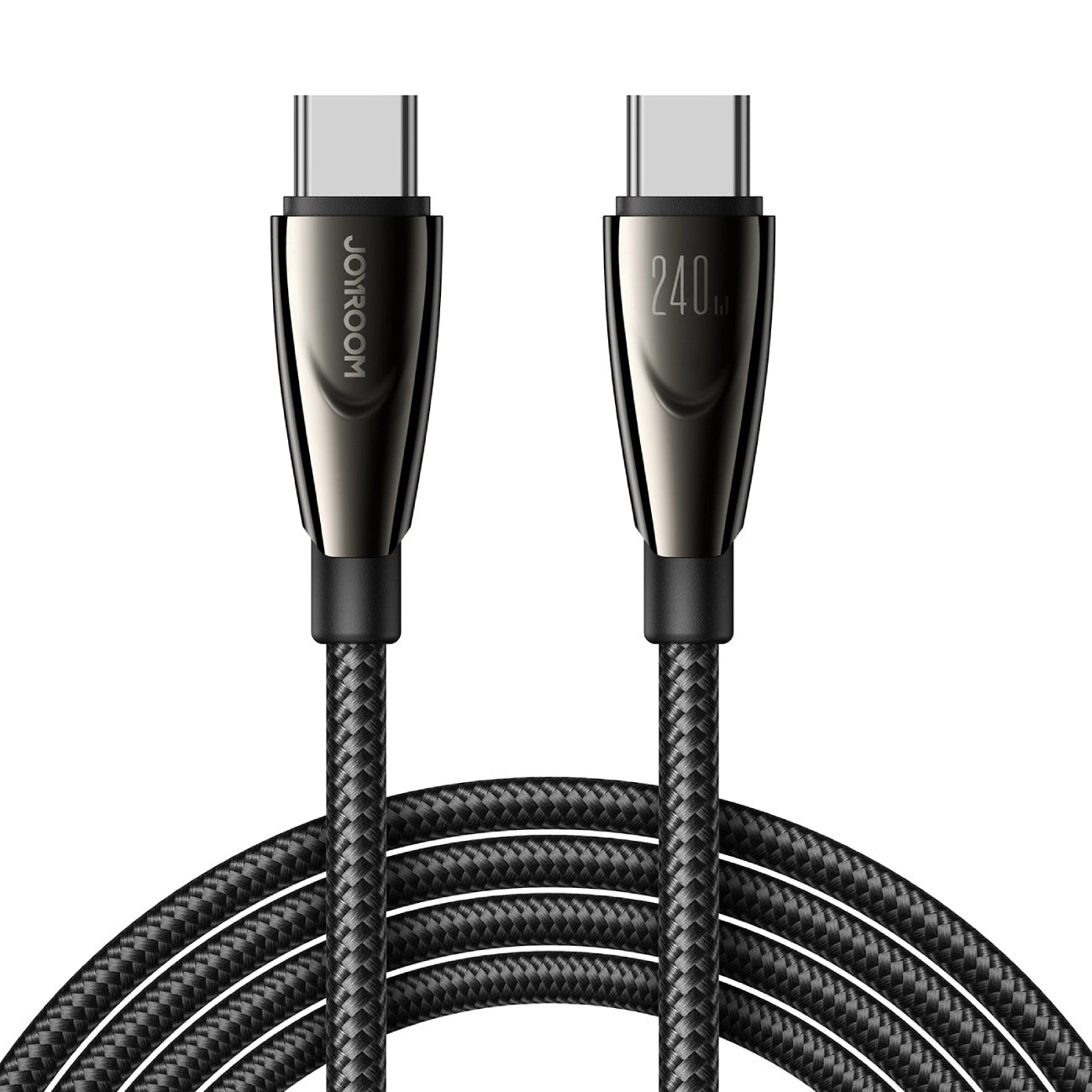 Joyroom Pioneer Series SA31-CC5 USB-C / USB-C 240W Kabel 1,2m - Schwarz