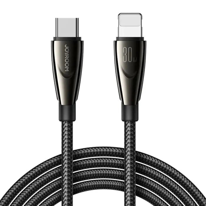 Joyroom Pioneer Series SA31-CL3 USB-C / Lightning 30W 1,2m Kabel - schwarz