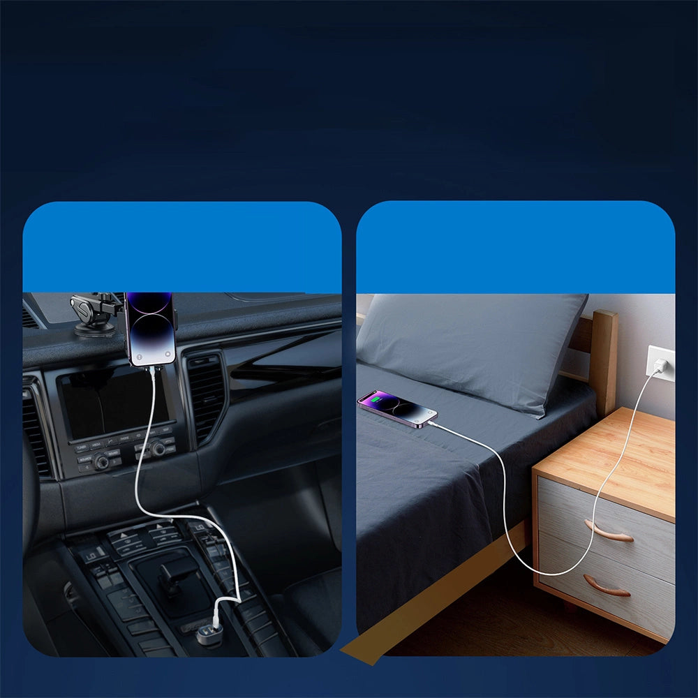 Joyroom Premium Series A13 Lightning / USB-C 20W 2m Kabel - Weiß