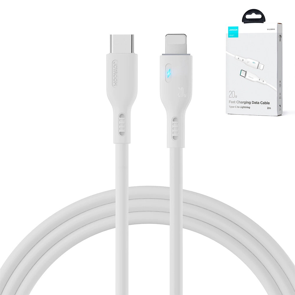 Joyroom Premium Series A13 Lightning / USB-C 20W 2m Kabel - Weiß