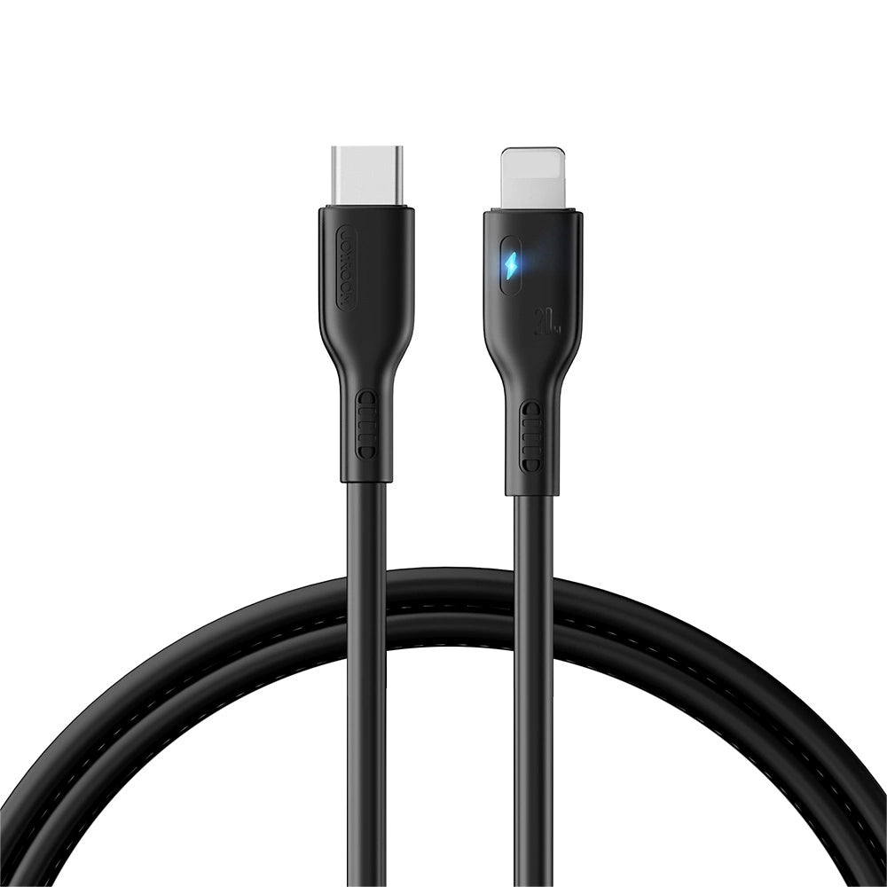 Joyroom Premium Series A13 Lightning /USB-C-Kabel 20 W 1,2 m – Schwarz