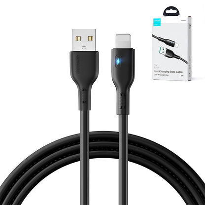 Joyroom Premium Series A13 USB-A / Lightning 2,4A-Kabel 2 m – schwarz