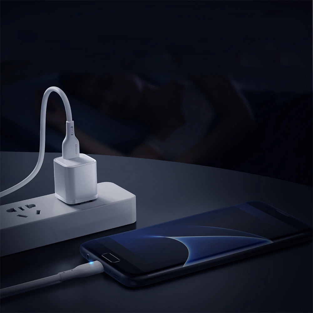 Joyroom Premium Series A13 USB-A / Micro-USB 2,4A-Kabel 2 m – weiß