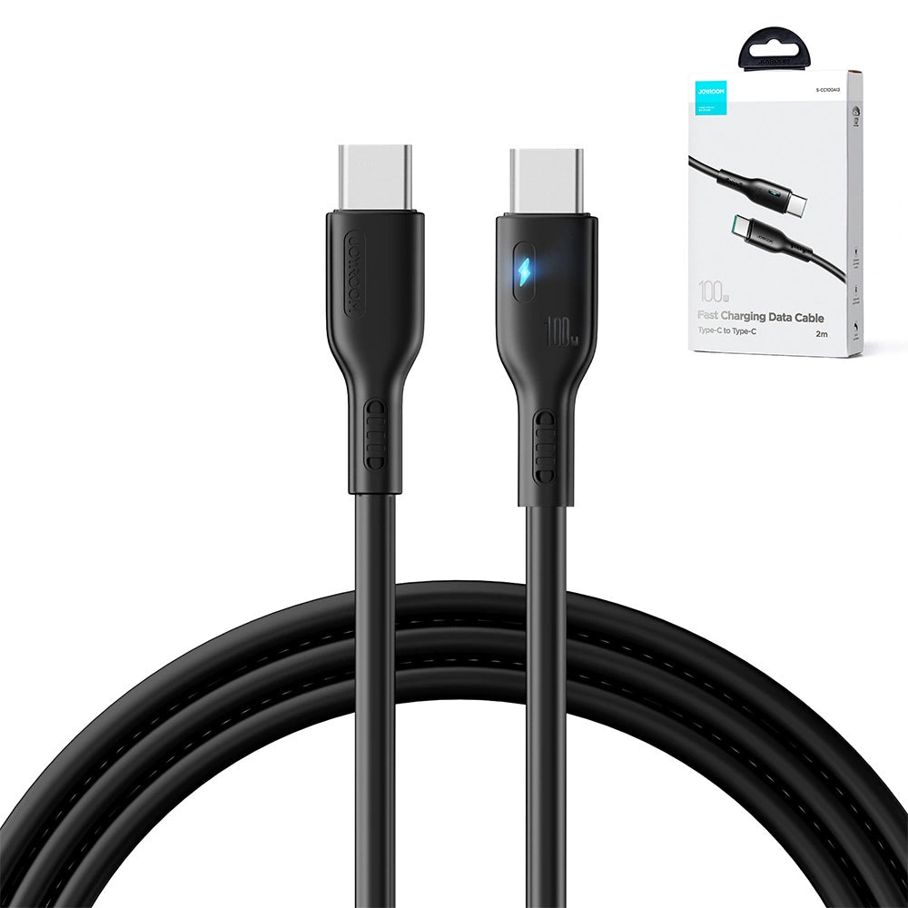 Joyroom Premium Series A13 USB-C / USB-C-Kabel 100 W 2 m – schwarz
