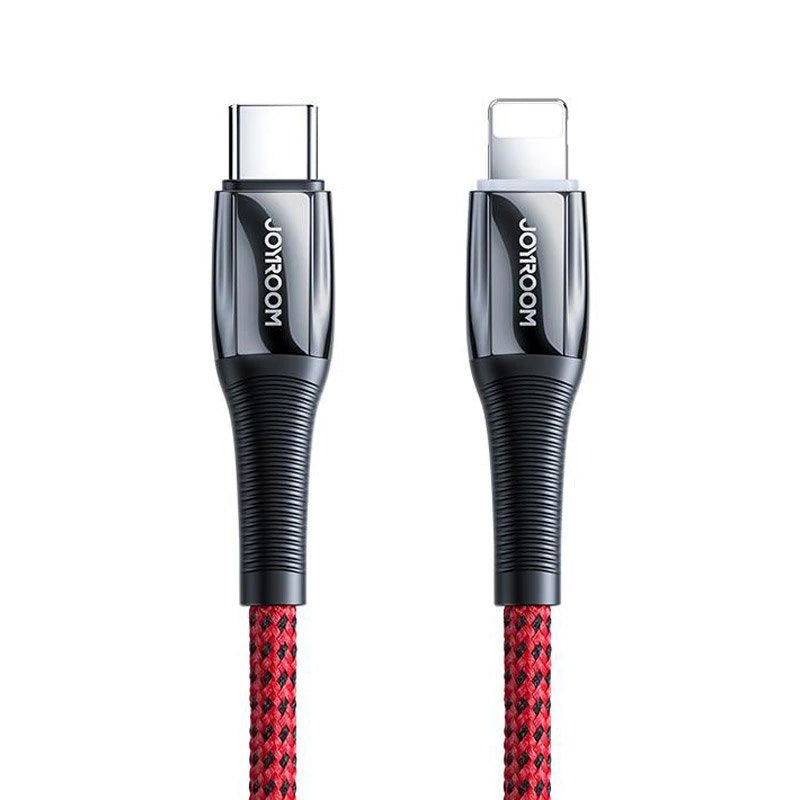 Joyroom S-1224K2 USB-C/ Lightning PD-Kabel 20 W 2,4 A 1,2 m – rot