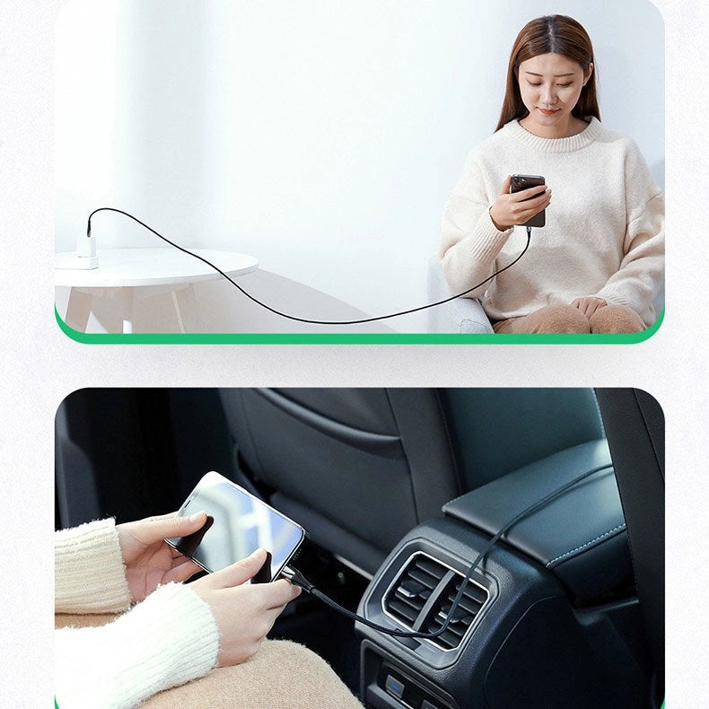 Joyroom S-1224K2 USB-C/ Lightning PD-Kabel 20 W 2,4 A 1,2 m – rot