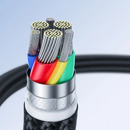 Joyroom S-A11 Surpass Kabel 60W USB-C - USB-C 0,25m - schwarz