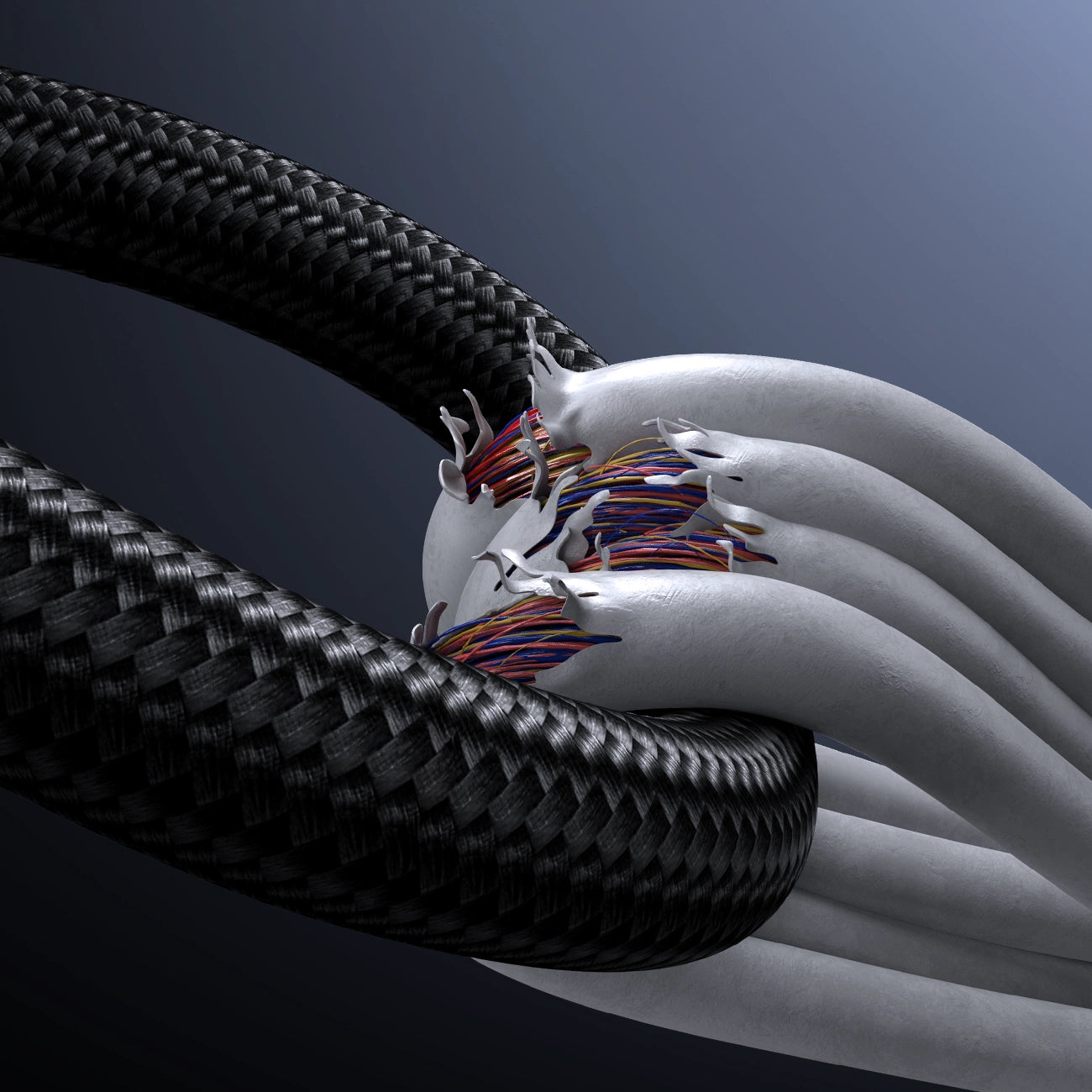 Joyroom S-A16 Pro Prism Series 66W USB-A - USB-C Kabel mit Display 1,2m - Schwarz