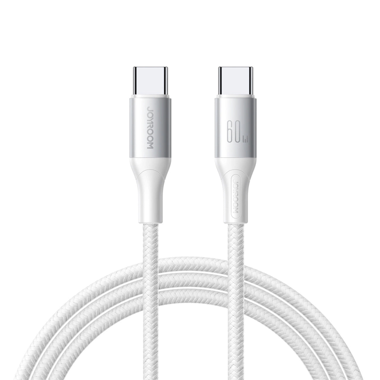 Joyroom S-A28 Blitzgerät, 60 W, USB-C – USB-C-Kabel, 1 m – Weiß