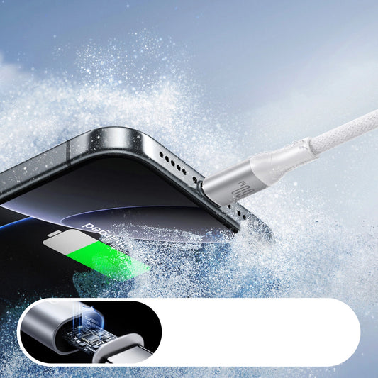 Joyroom S-A28 Blitzgerät, 60 W, USB-C – USB-C-Kabel, 1 m – Weiß