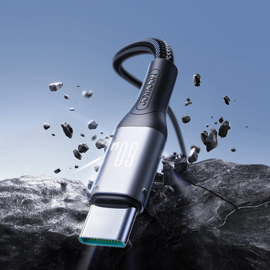 Joyroom S-A28 Blitzgerät Serie 60W USB-C - USB-C-Kabel 1m - schwarz