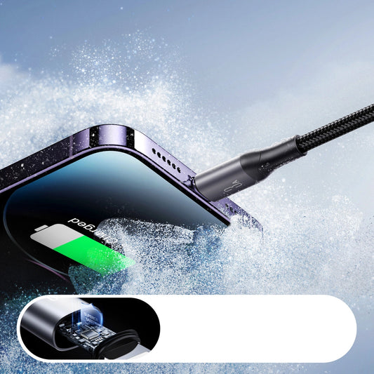 Joyroom S-A28 Flash Series 3A USB-A - Lightning Kabel 1m - schwarz