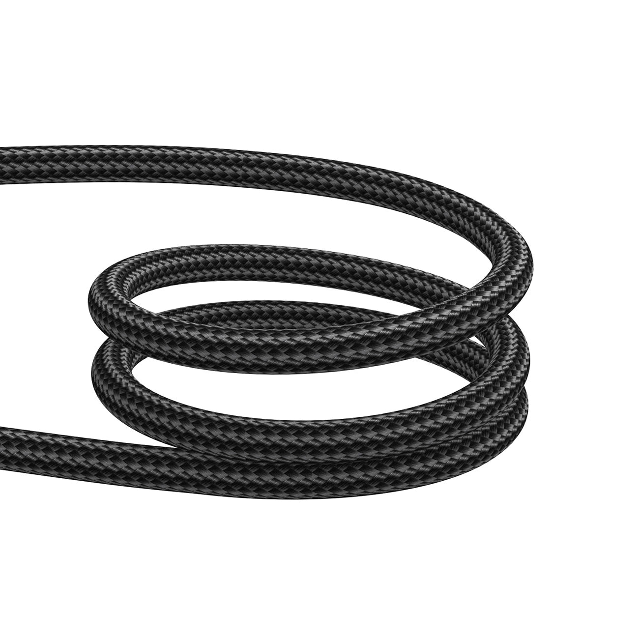 Joyroom S-A42 Crystal-Clear Serie 3A USB-A – USB-C-Kabel 1,2 m – Schwarz