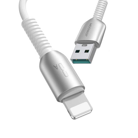 Joyroom S-A51 Cutting-Edge Series 3A USB-A - Lightning Kabel 1,2m - hellgrau