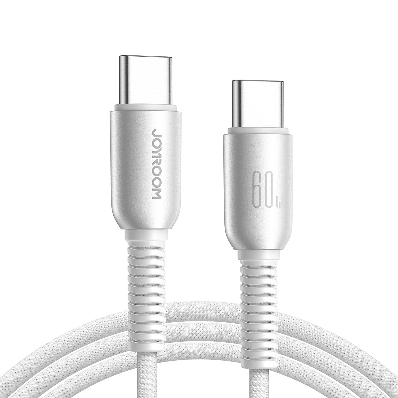 Joyroom S-A51 Cutting-Edge Series 60W USB-C - USB-C Kabel 1,2m - hellgrau