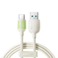 Joyroom S-A53 3A USB-A - USB-C Kabel mit fluoreszierender Spitze 1,2 m - Beige