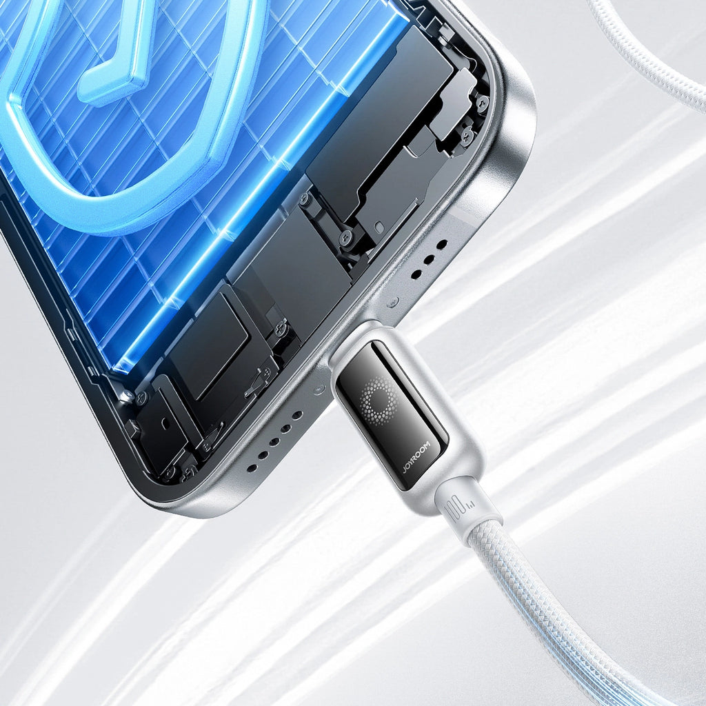 Joyroom S-A55 StarFlight 100W USB-C - USB-C-Kabel 1,2 m - Weiß