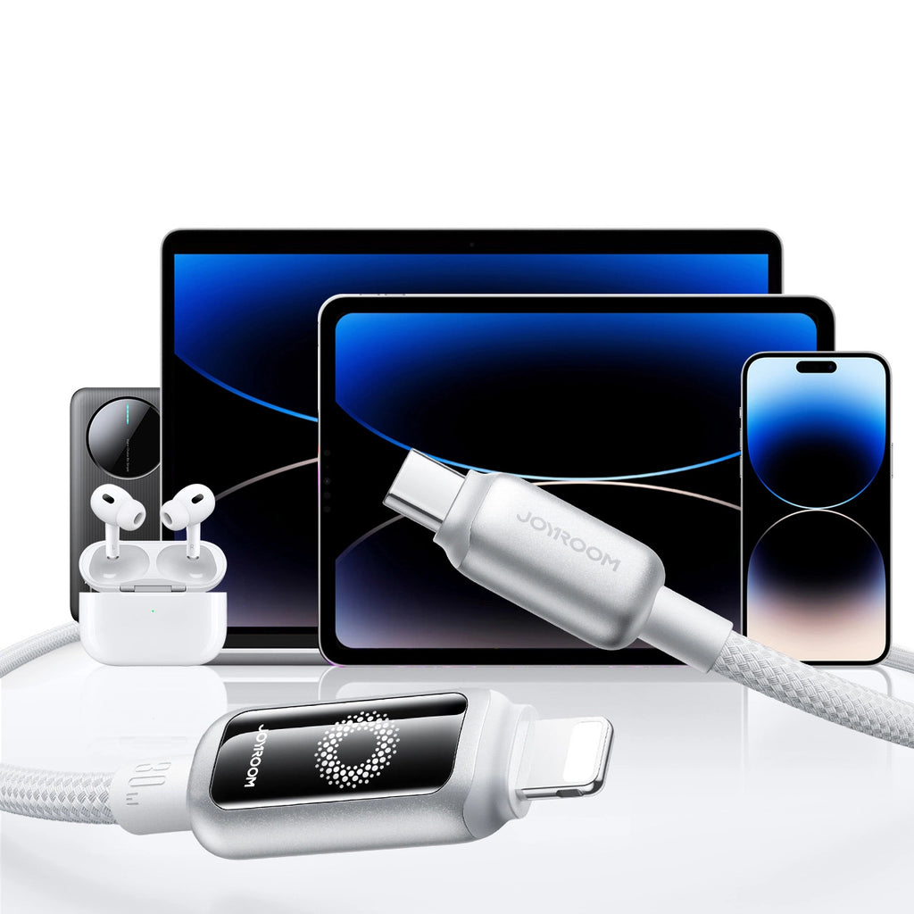 Joyroom S-A55 StarFlight 30W USB-C - Lightning Kabel 1,2 m - weiß