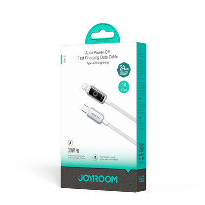Joyroom S-A55 StarFlight 30W USB-C - Lightning Kabel 1,2 m - weiß