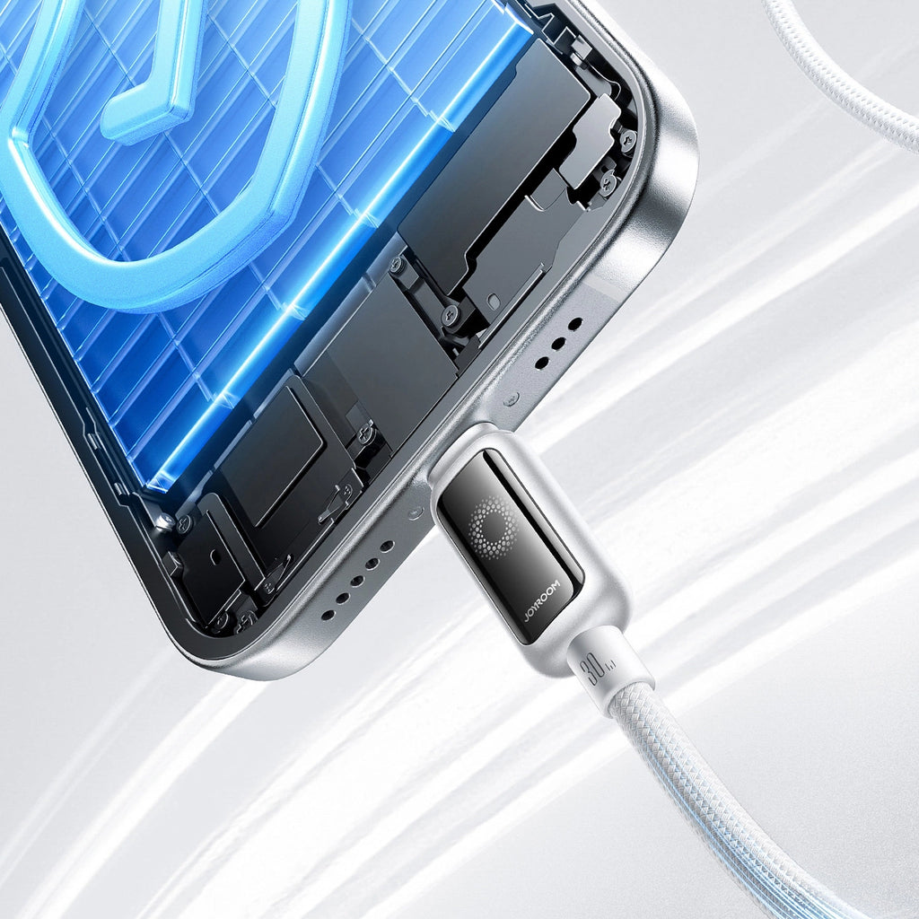 Joyroom S-A55 StarFlight 30W USB-C - Lightning Kabel 1,2 m - weiß